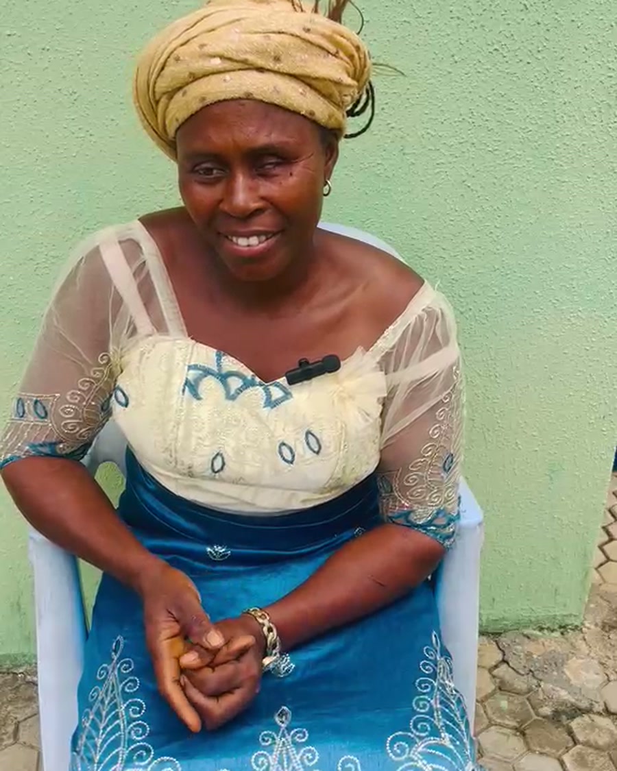 A widow of the circle from Enugu State